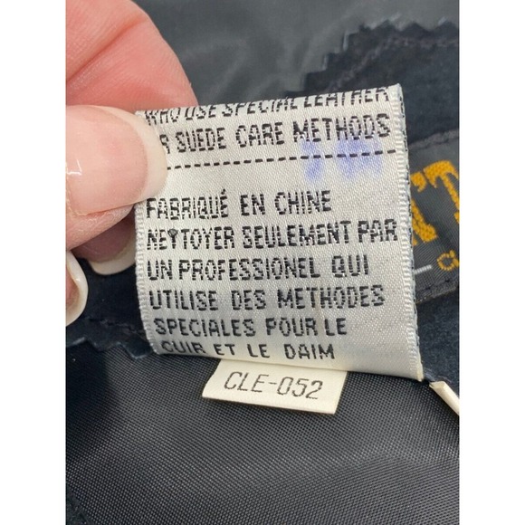 Vintage Don't Stop Classics Women's Black Leather Motorcycle Vest M‎ - Picture 4 of 5